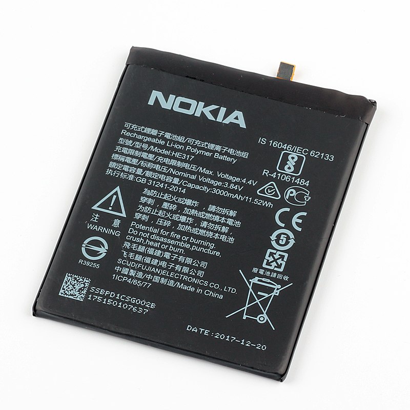 Pin điện thoại nokia 6 2018, Thay pin Nokia 6 2018 chất lượng bảo hành lâu dài