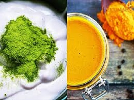 Combo 2 gói Bột dưỡng da (1 Nghệ, 1 trà xanh) - mỗi gói 10gr