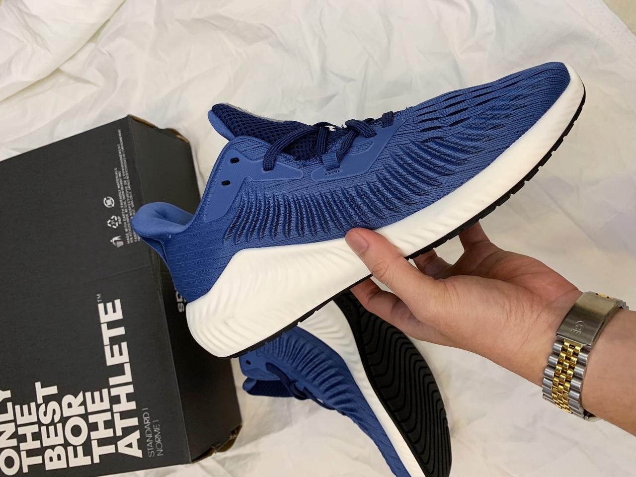 [HCM]Giày nam Alpha Bounce mới bền êm nhẹ thời trang thể thao (xanh)