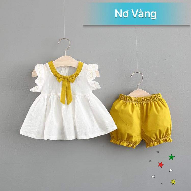 [ MẨU MỚI ] Bộ đồ dành cho bé gái chất COTTON 100% siêu xinh ( 7 -21kg )