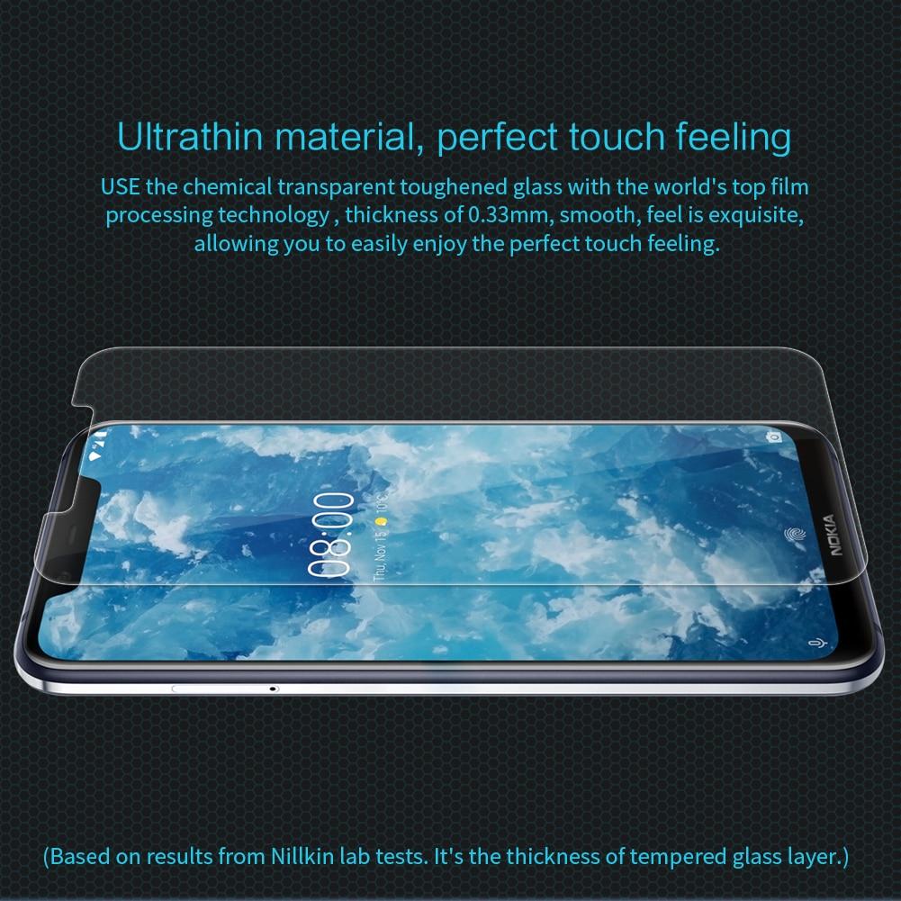 Miếng Dán Kính Cường Lực Nokia 8.1 (X7) - Trong Suốt