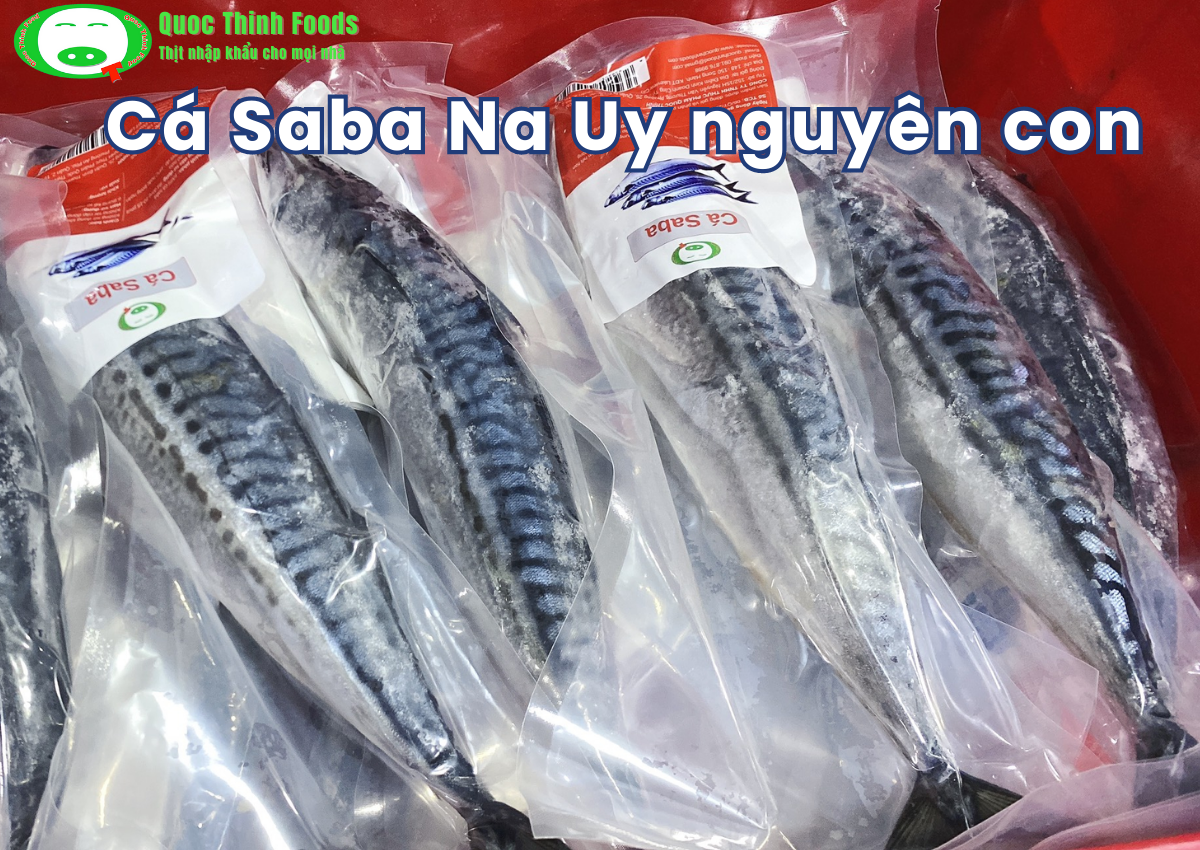 [Chỉ Giao HCM] - Cá Saba Na Uy Nguyên Con Size Lớn 400g - 600g