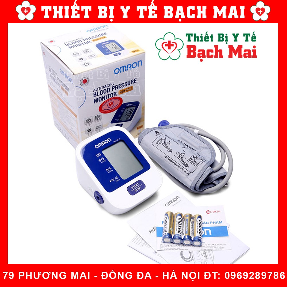 Máy đo huyết áp bắp tay omron hem-8712