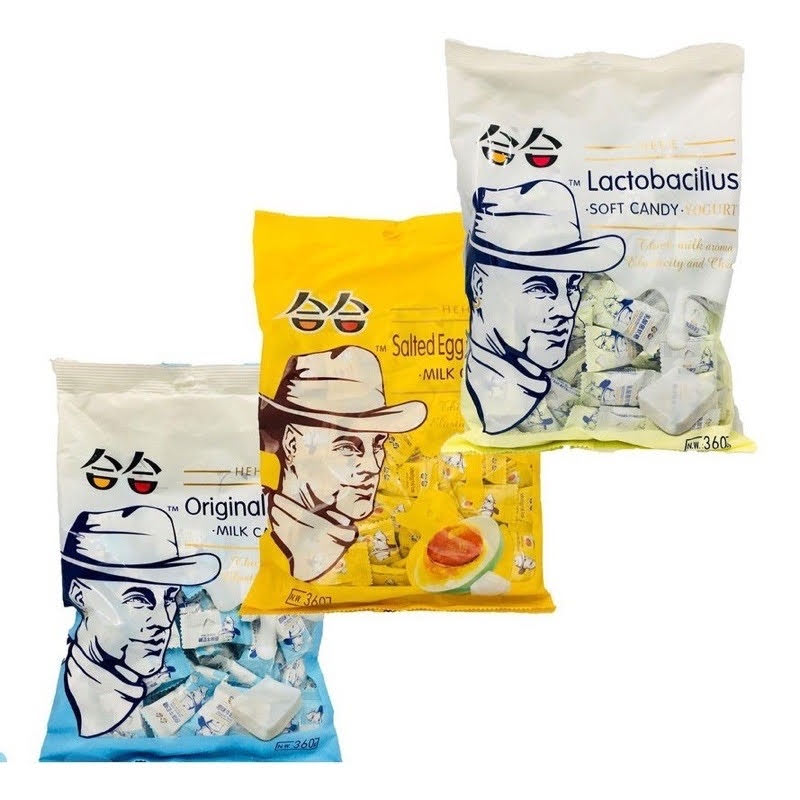 [ Cực mềm - Cực ngon ] 1 gói 360gr kẹo trứng muối hiệu ông già