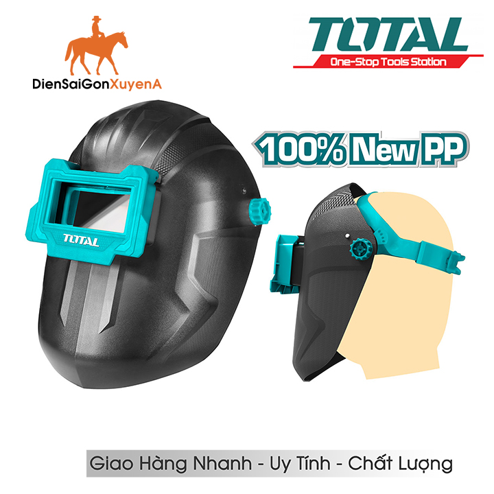 Mặt nạ hàn - kính hàn bảo vệ mắt total tsp9201 - điện sài gòn xuyên á