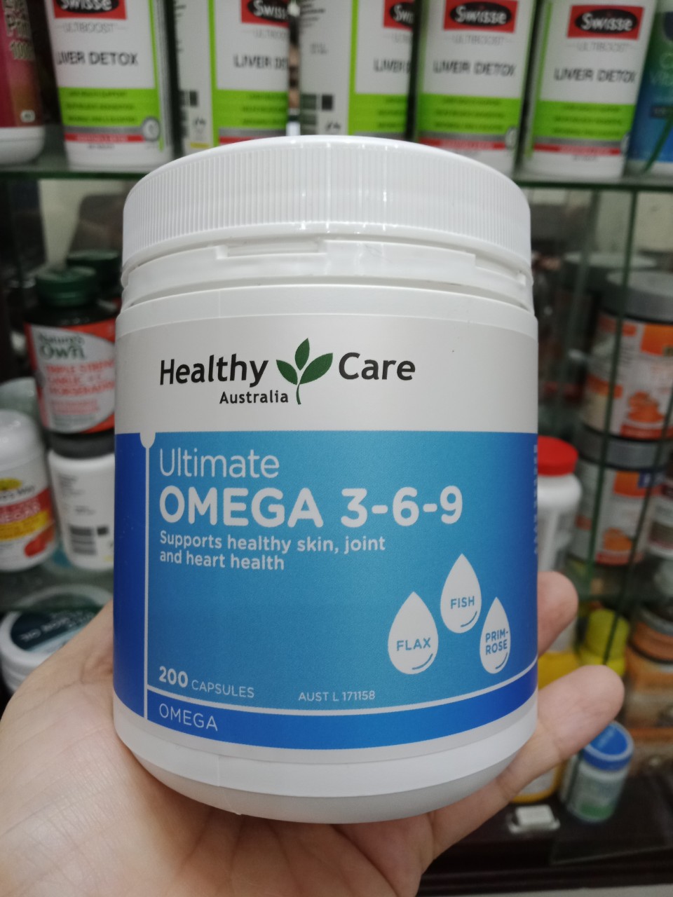 Omega 3-6-9 200 viên Healthy care