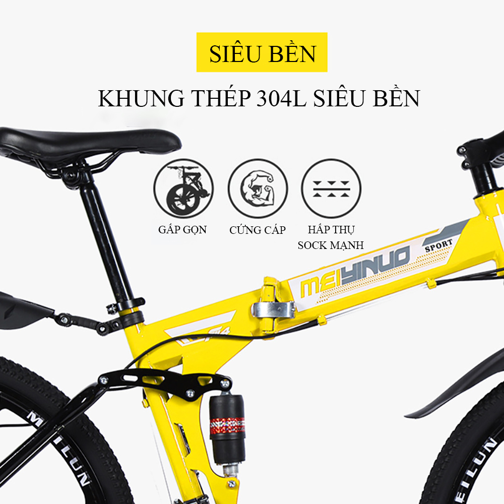 xe đạp thể thao- xe đạp địa hình gấp gọn