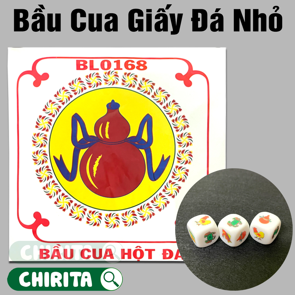 Bộ Bầu Cua Tôm Cá  Bằng Nhựa - Bầu Cua Tôm Cá Cao Cấp, Bầu Cua Tôm Cá Cọp Chirita