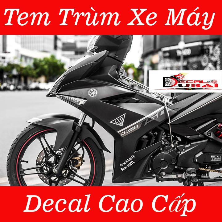 Tem Trùm Exciter 150 Đen Nhám Cao Cấp
