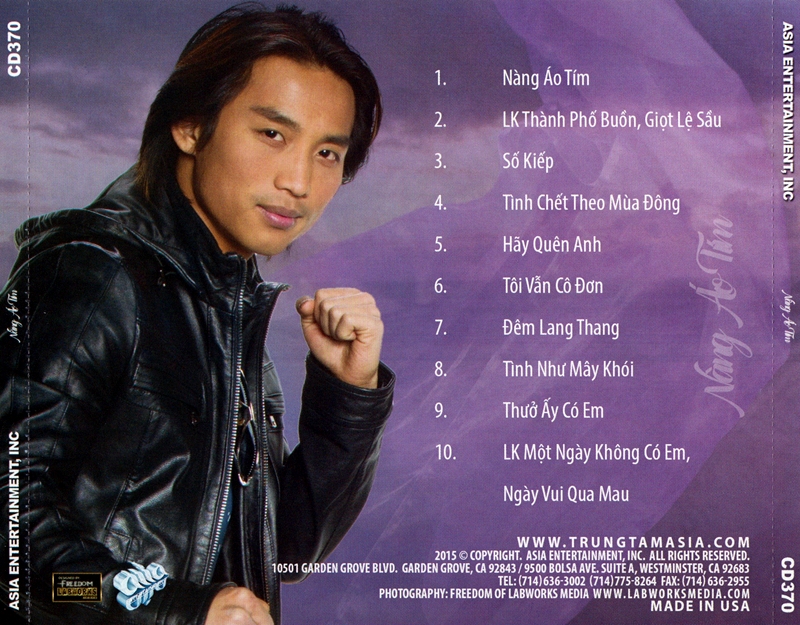 [MDX] ĐĨA CD ĐAN NGUYÊN - CD NÀNG ÁO TÍM