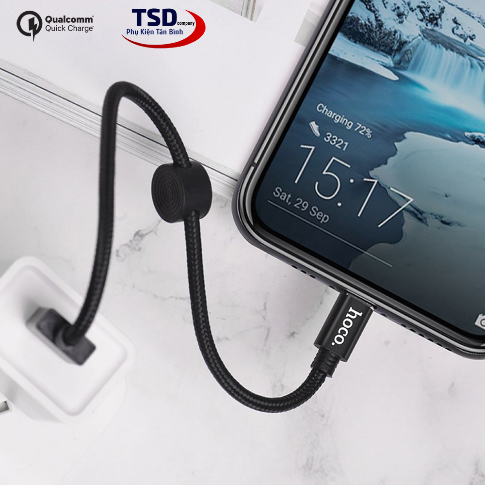 Genuine Hoco X35 Type C Quick Charge Cable Long 25CM