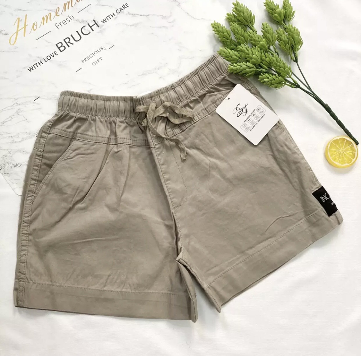 QUẦN ĐÙI NỮ, QUẦN ĐÙI KAKI NỮ LƯNG THUN( 35-65KG)