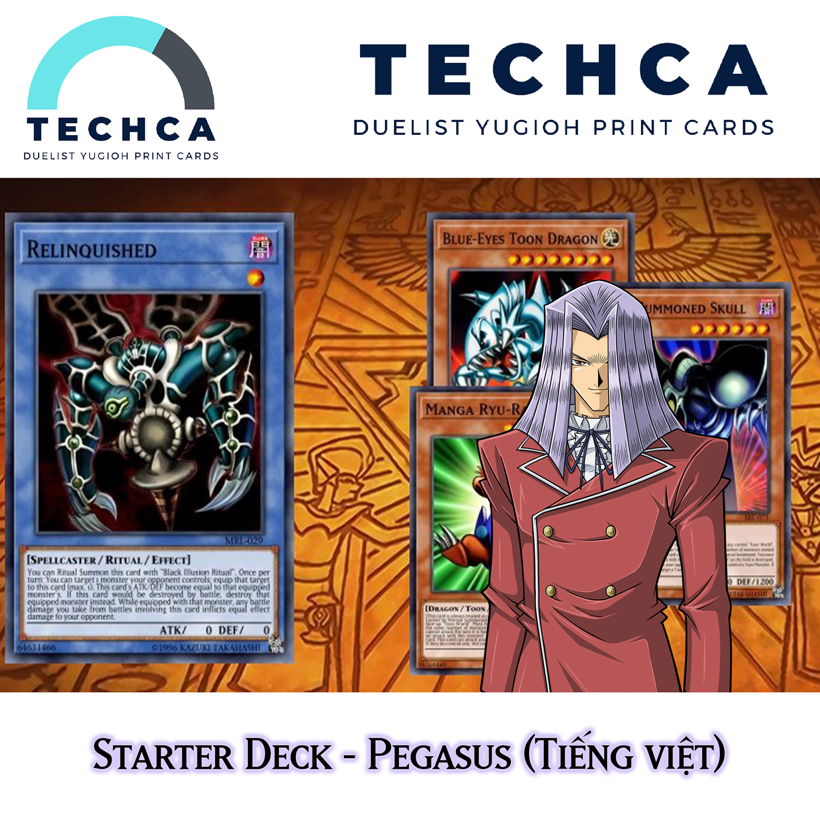 [Bài In Tiếng Việt] Bộ bài Yugioh - Starter Deck - Pegasus
