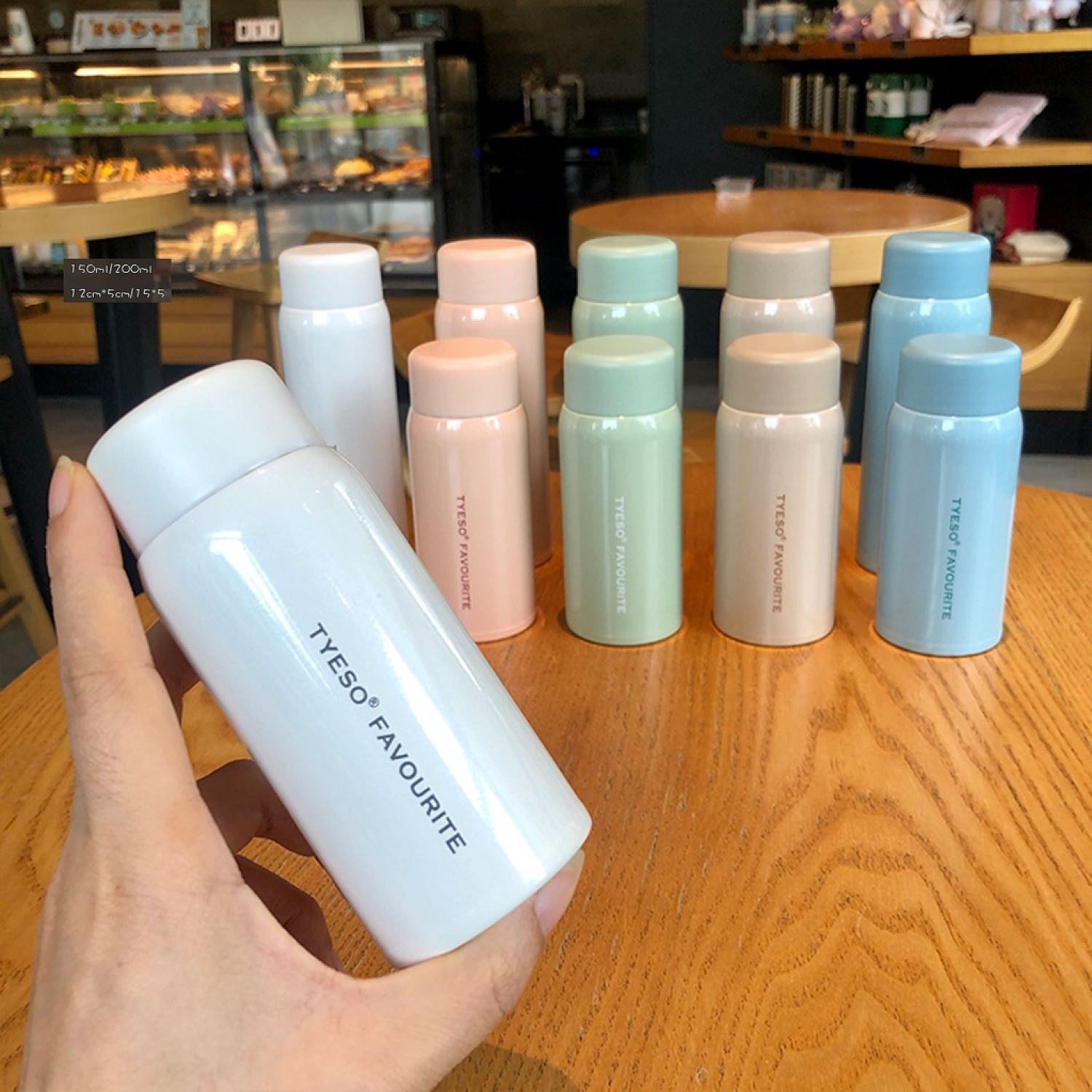Bình giữ nhiệt mini cao cấp Tyeso 150ml/200ml