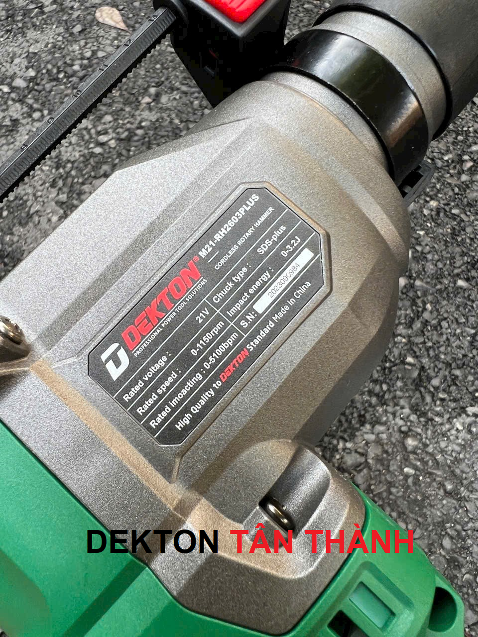 Máy khoan M21-RH2603PLus bê tông pin 3 chức năng bản 2025 / Motor đứng / ANtikickback