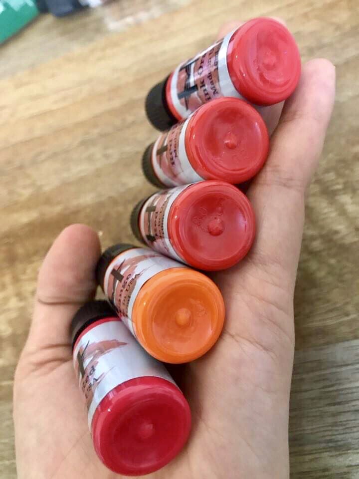 MỰC H HOA ĐÀO 10ML CAO CẤP PHUN MÔI SIÊU ĐẬM