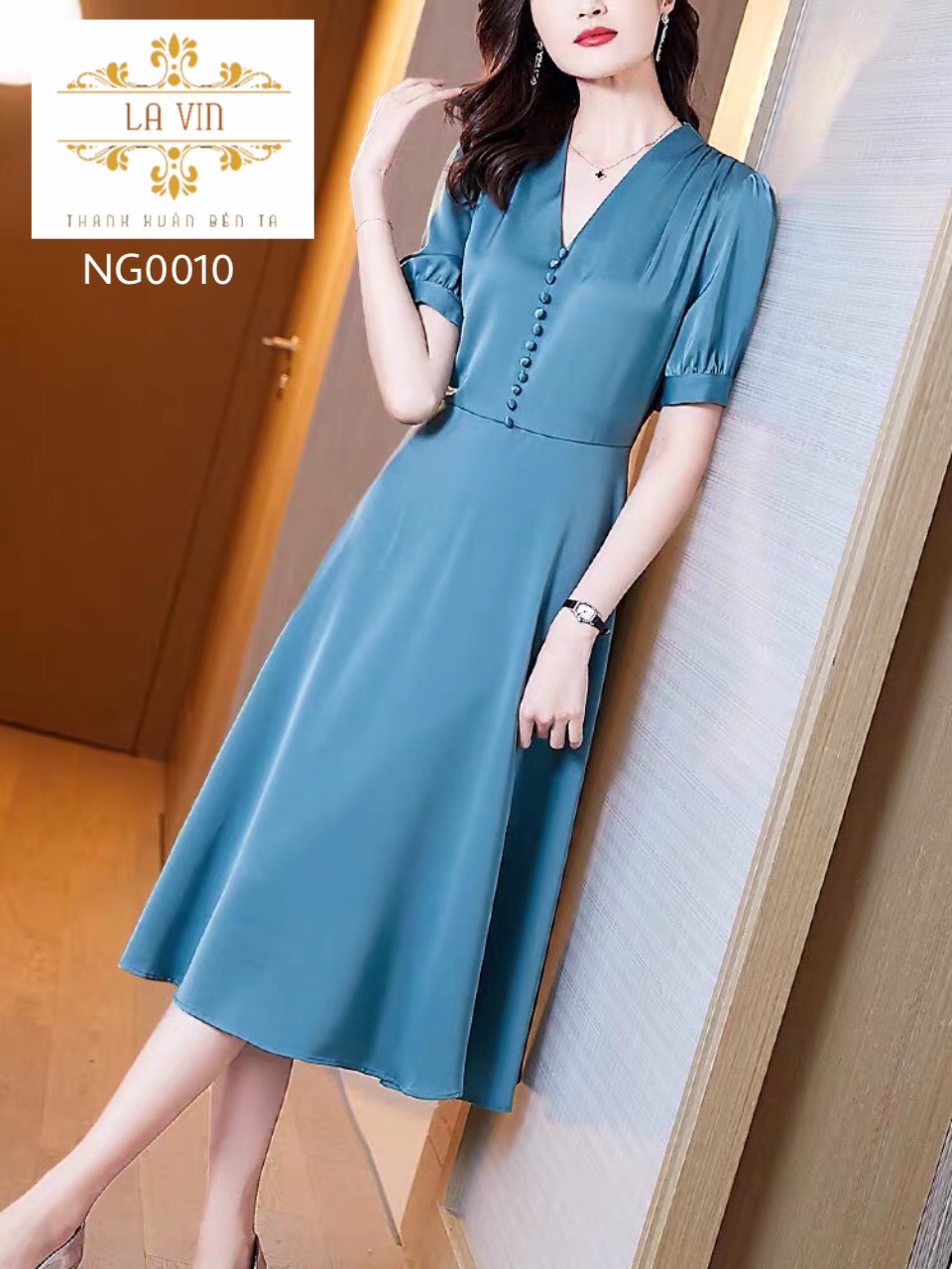 ĐẦM LỤA CAO CẤP - NG0010