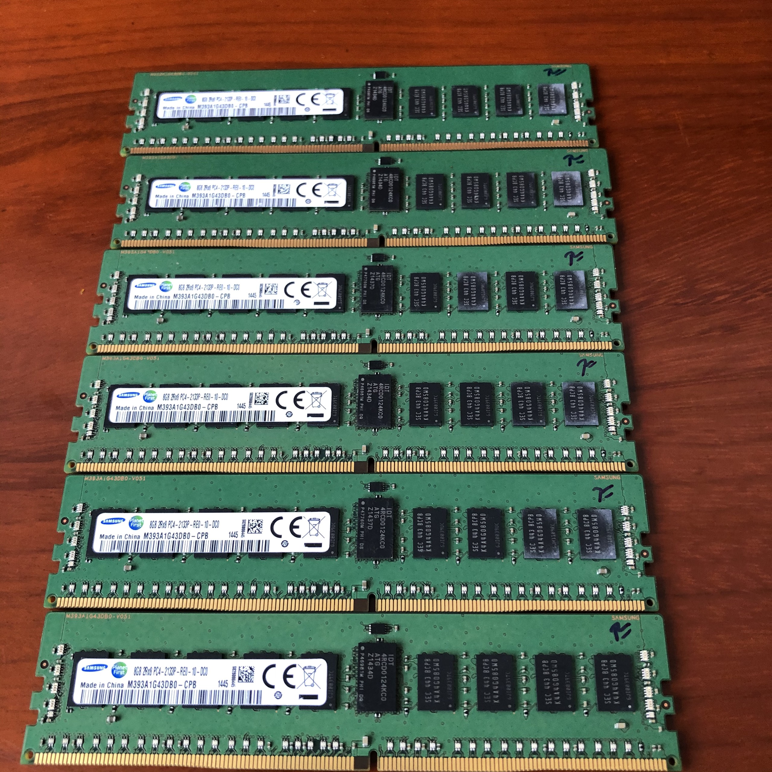 RAM DDR4 ECC REG 8G BUSS 2133 DÙNG CHO MAIN X99 HOẶC MÁY TRẠM (BẢO HÀNH 36T)