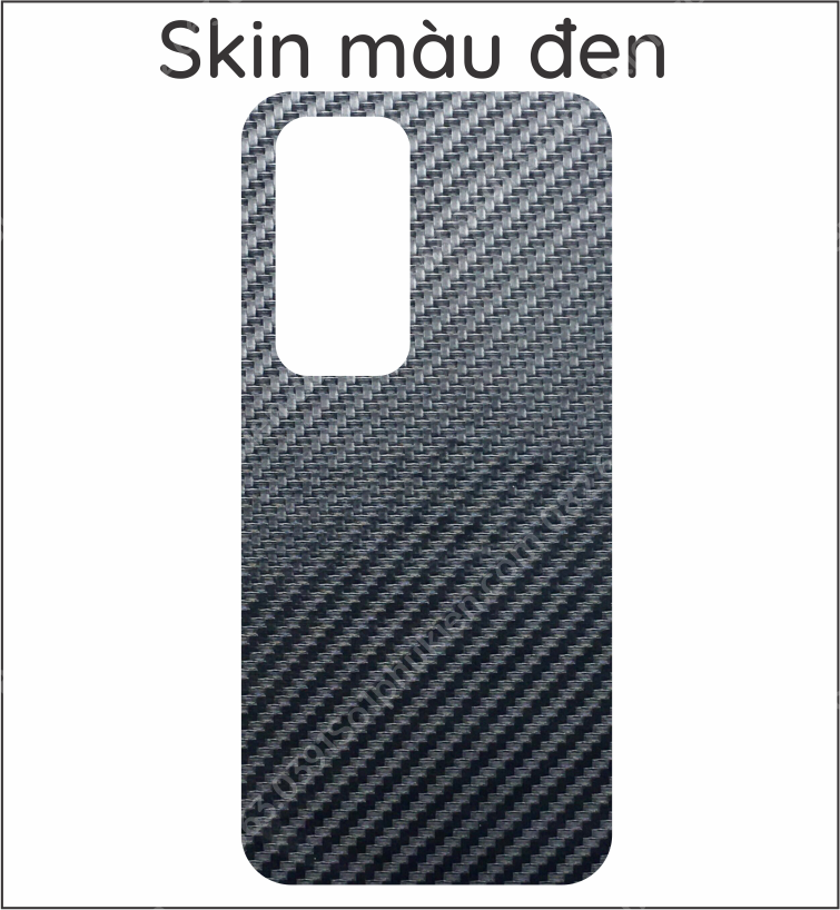 Miếng dán mặt lưng skin carbon Xiaomi Redmi 10