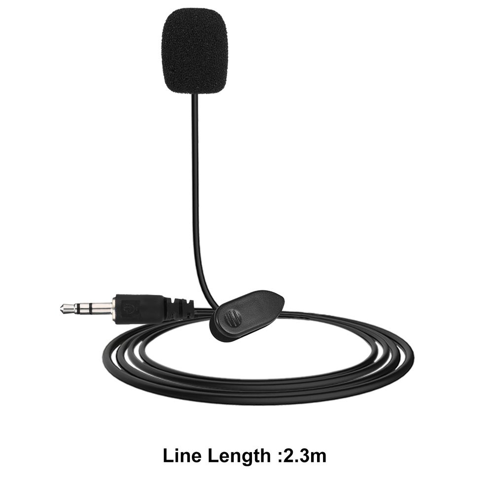 Micro cài áo mini giắc cắm 3.5mm cho máy tính bàn/Notebook