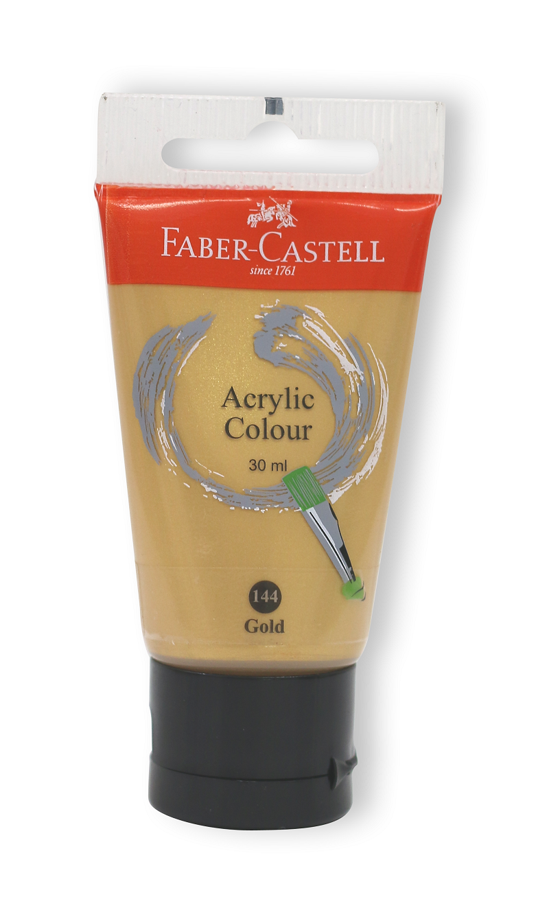 Tuýp màu vẽ acrylic 30ml gold faber 183010