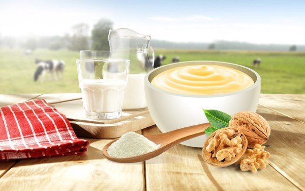 Váng sữa hạt Óc chó Hoff (4 vỉ - 16 hộp)