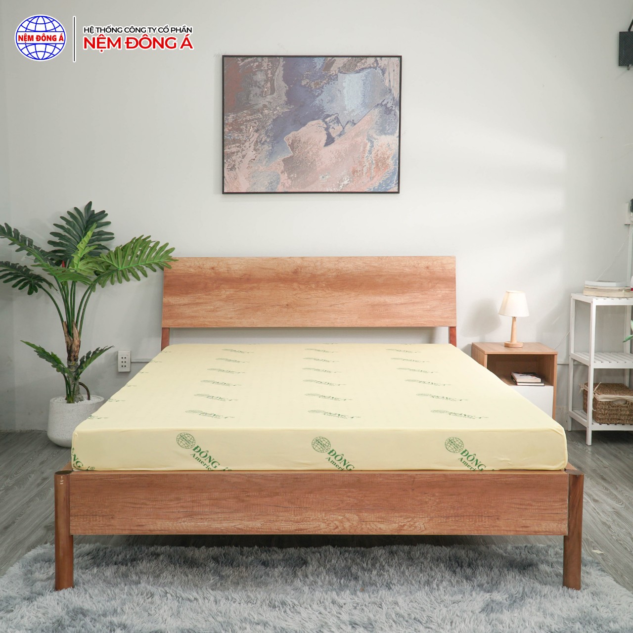 Nệm cao su non american kích thước ngang 1m2 x dài 2m x dày 15cm