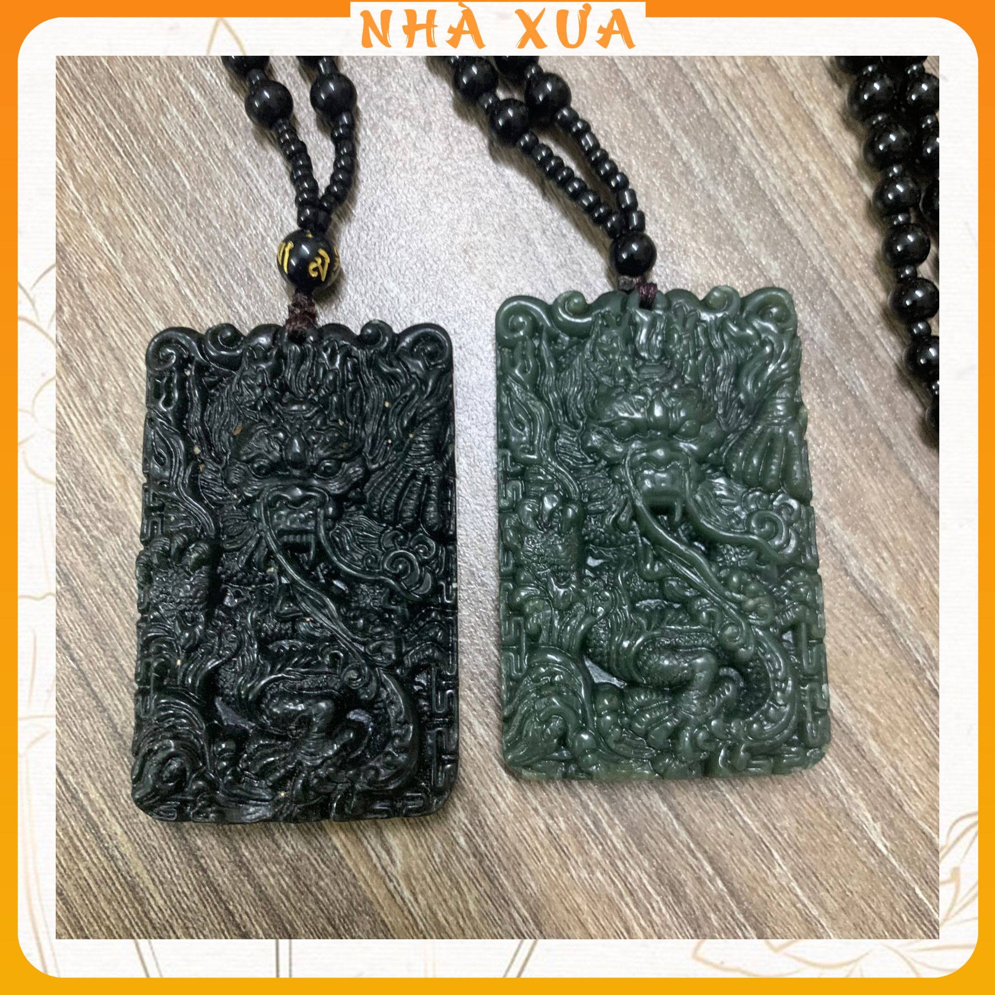 Dây Truyền Đá Thanh Long Đá Ngọc Bích