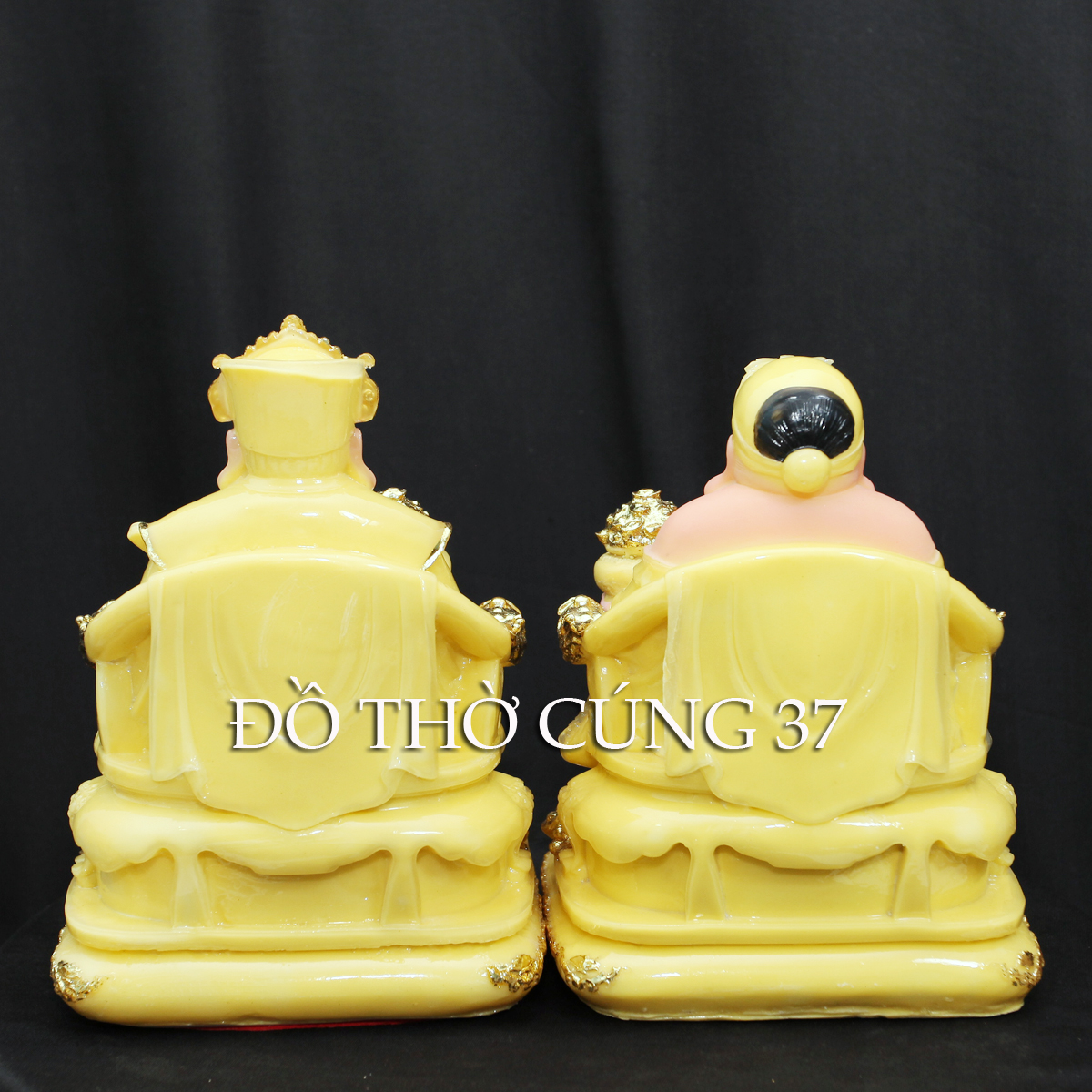[ CAO 20 CM ] THẦN TÀI THỔ ĐỊA MÀU VÀNG [COMPOSITE + BỘT ĐÁ  ]