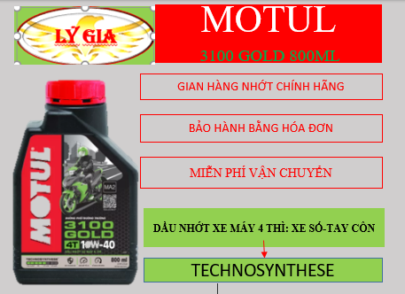 nhớt Motul 3100 gol