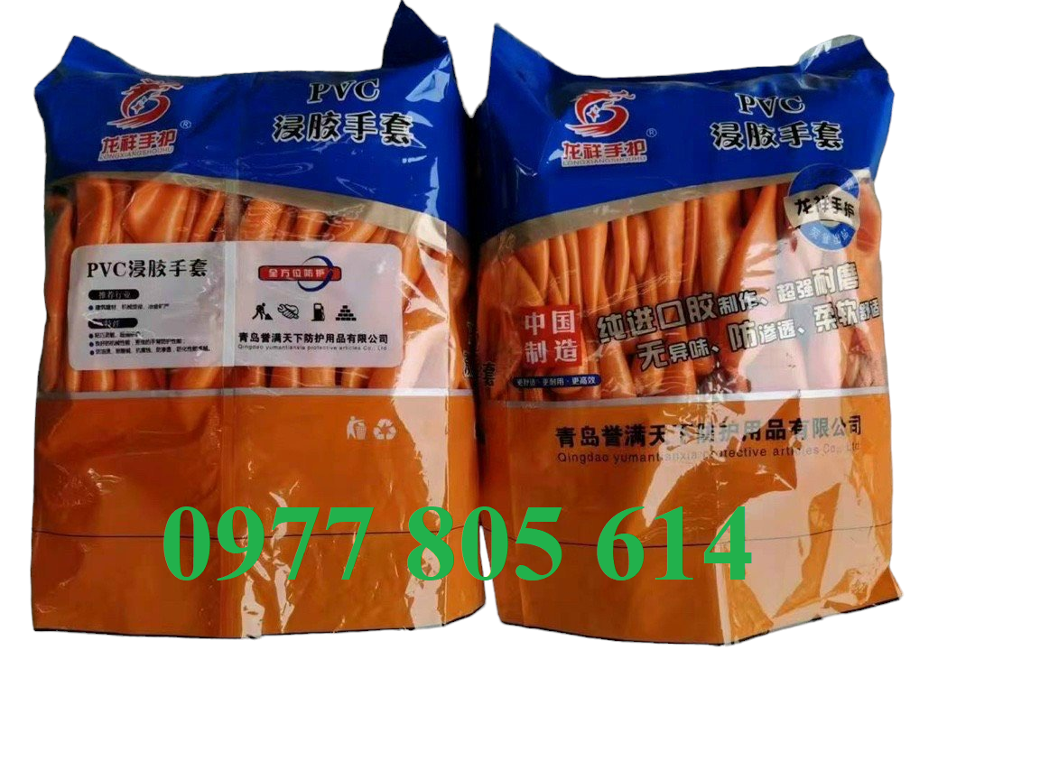 Bịch 12 đôi găng tay phủ sơn, găng tay bảo hộ lao động, găng tay sợi mút, găng tay phủ PU