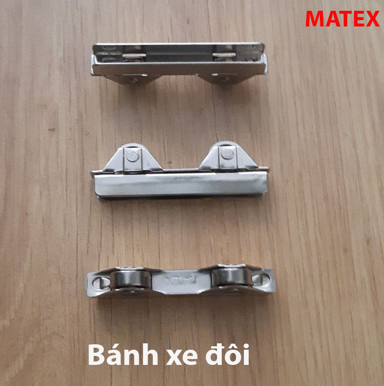 Matex Wheels for Sliding Glass Doors, 5mm Single and Double.