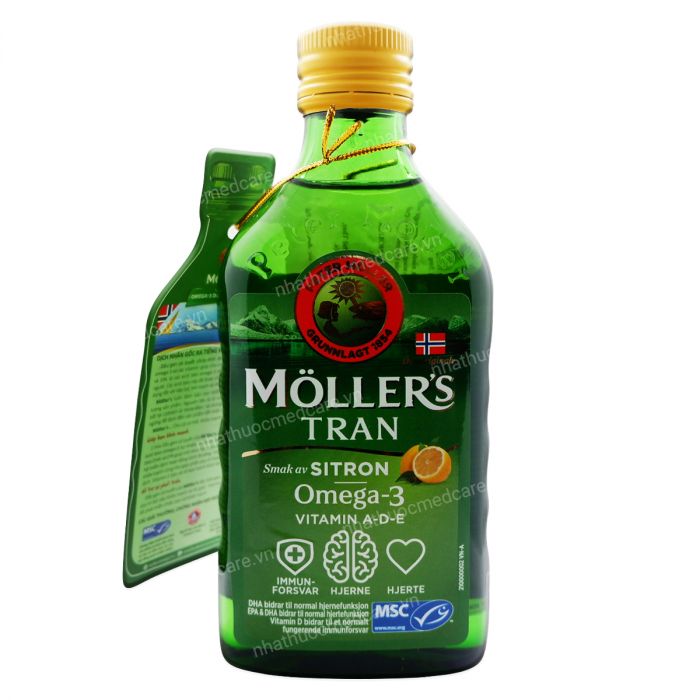 Dầu gan cá Tuyết Moller Trans ( mollers tran )