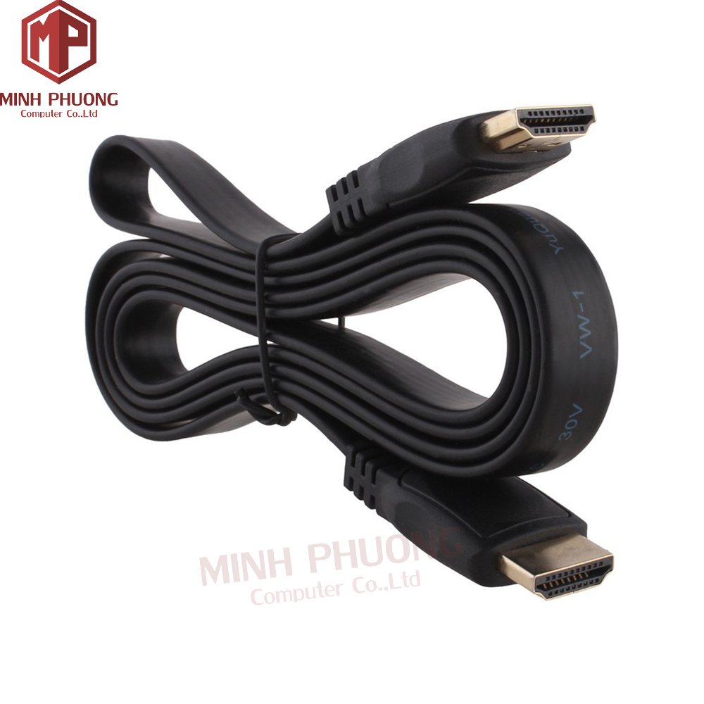 Dây cáp 2 đầu HDMI 3 m Full HD DÂY DẸP