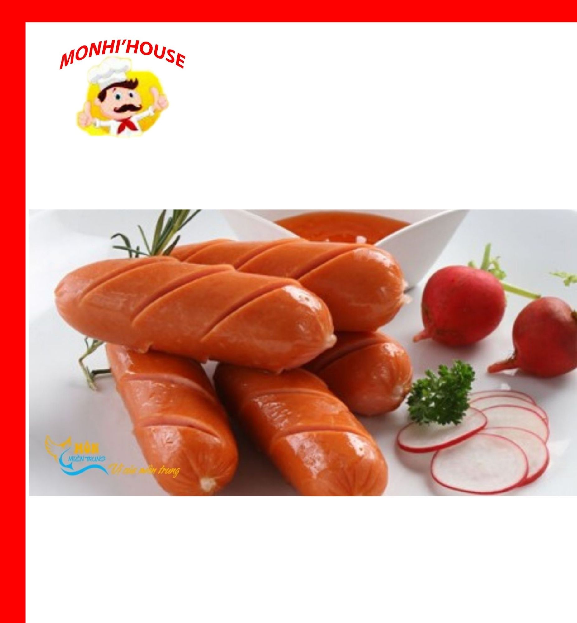 500gr Xúc Xích Đức Zing Zing CP_Ngon_rẻ_giao hỏa tốc