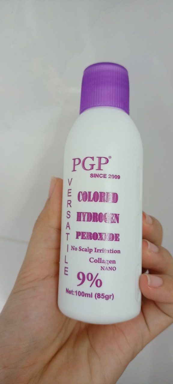 [HCM]Oxy dung dịch trợ nhuộm spaline