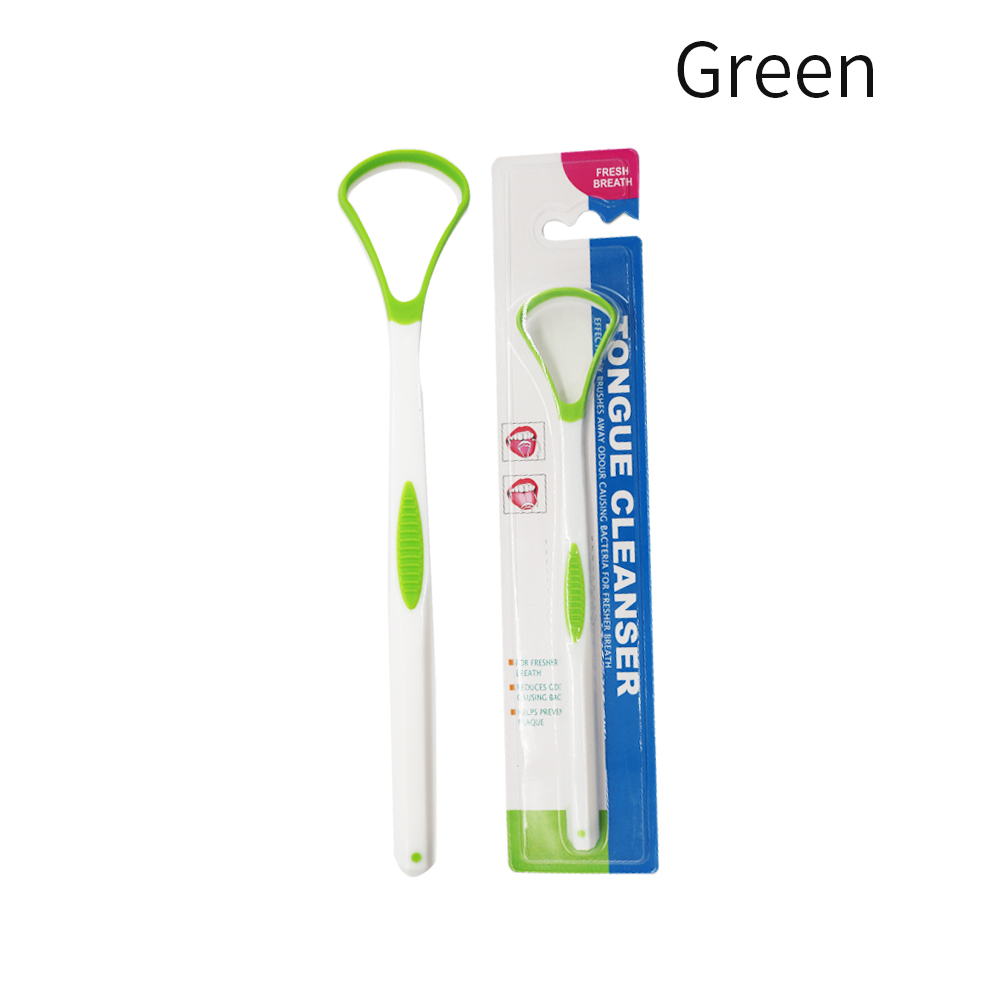 5pcs Silicone Tongue Scraper Brush Cleaner