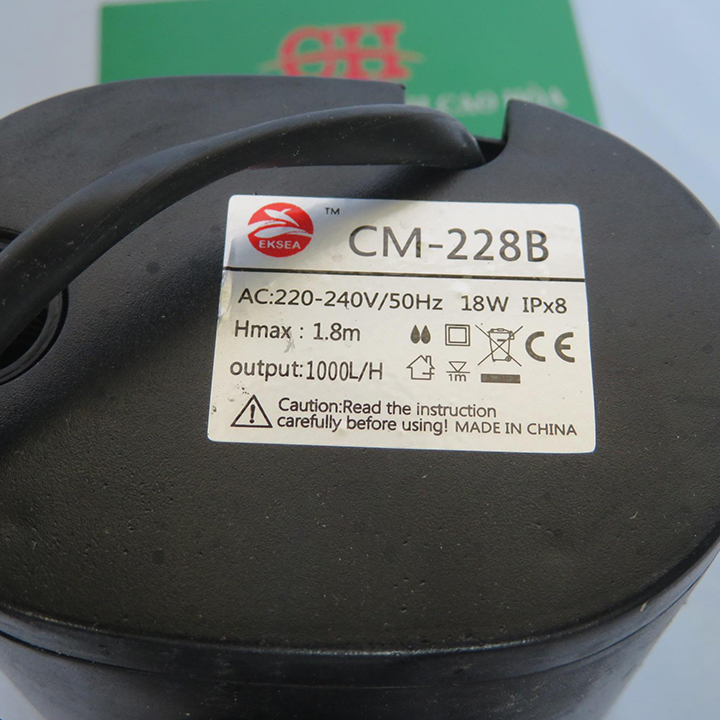 Máy bơm quạt làm mát 18W