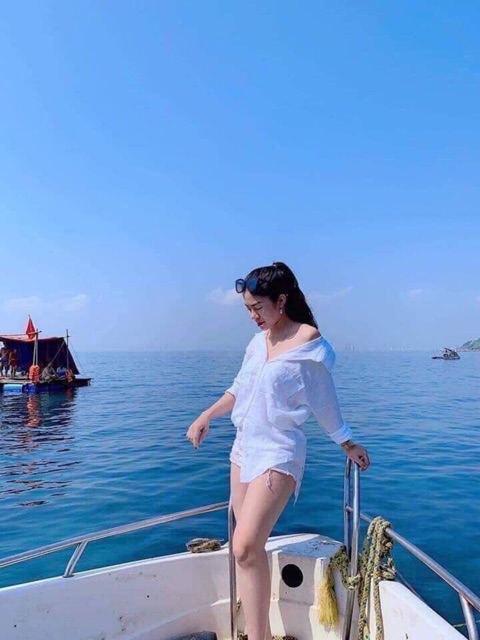 [HCM]Áo sơ mi trắng 2 túi bigsize (55 đến 95 ký)