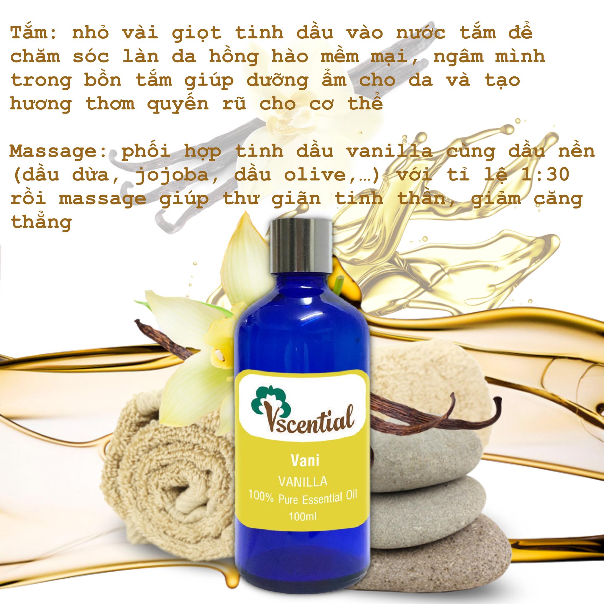 [HCM]Vscential Tinh Dầu Vani 100ml