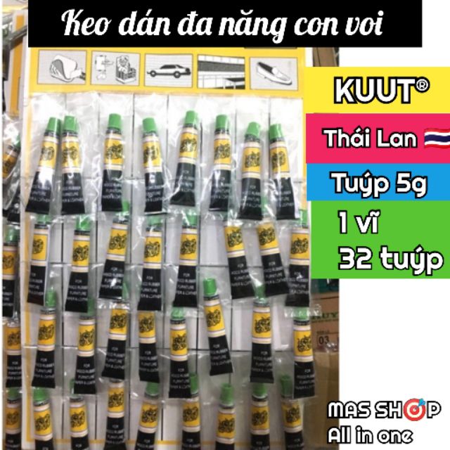 Keo con chó, Keo dán giày dép