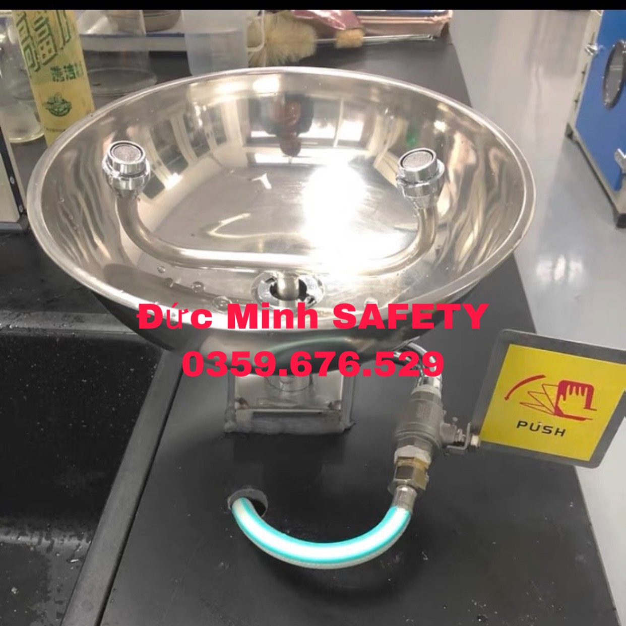 MÁY RỬA MẮT KHẨN CẤP - DUNG CỤ LÀM SẠCH MẮT KHẨN CẤP