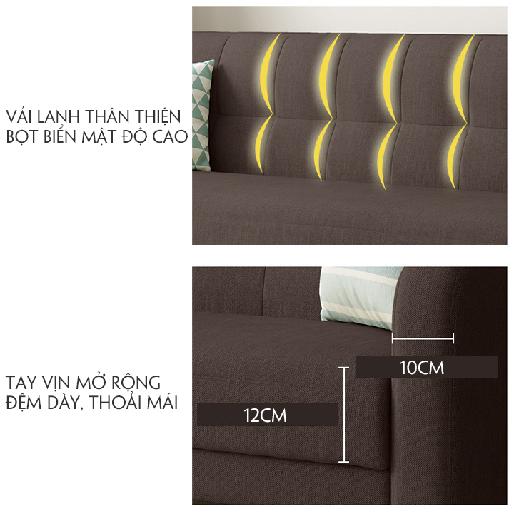 Ghế Sofa, Sofa Bed Đa Năng Làm Giường (HOT)
