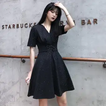 black dress lazada