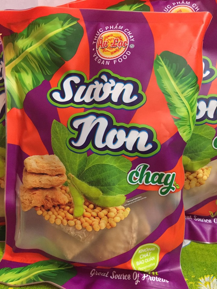 [HCM]Sườn Non Chay Âu Lạc Ngon Bổ  - Bịch 100G
