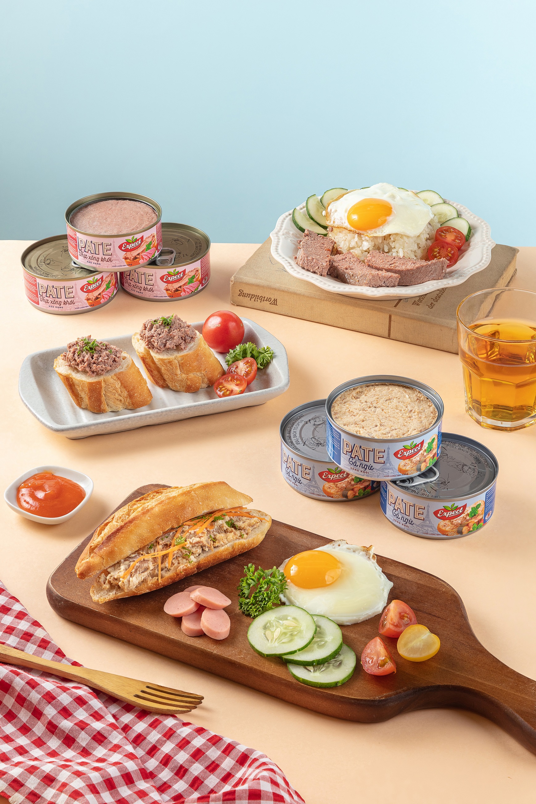 [NEW] COMBO 5 Pate Cá Ngừ Xông Khói Expect 150g