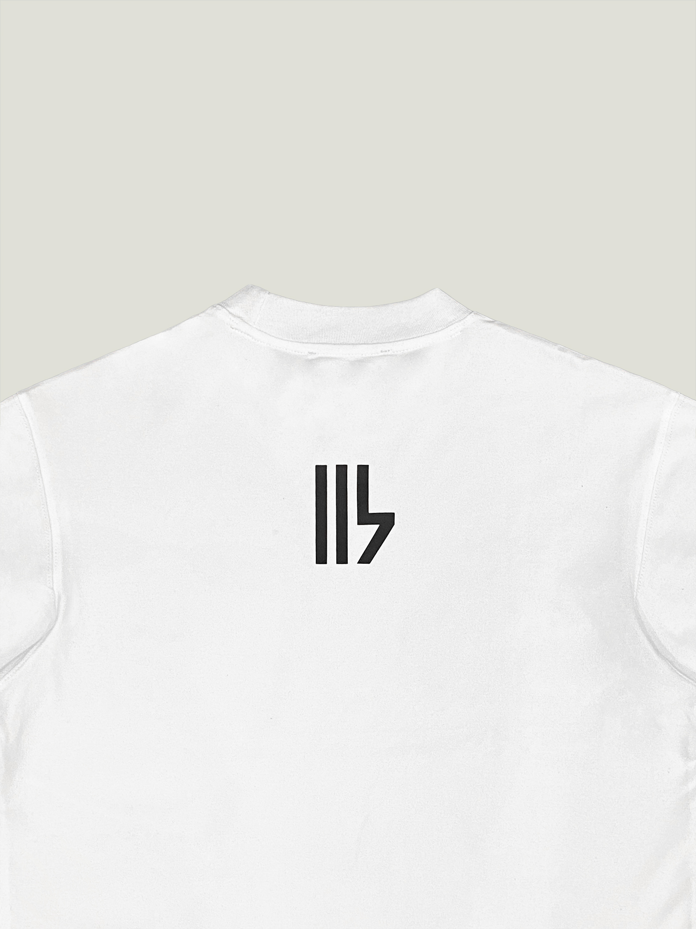 Áo thun hình HBS DOUBLE TROUBLE T-SHIRT - WHITE