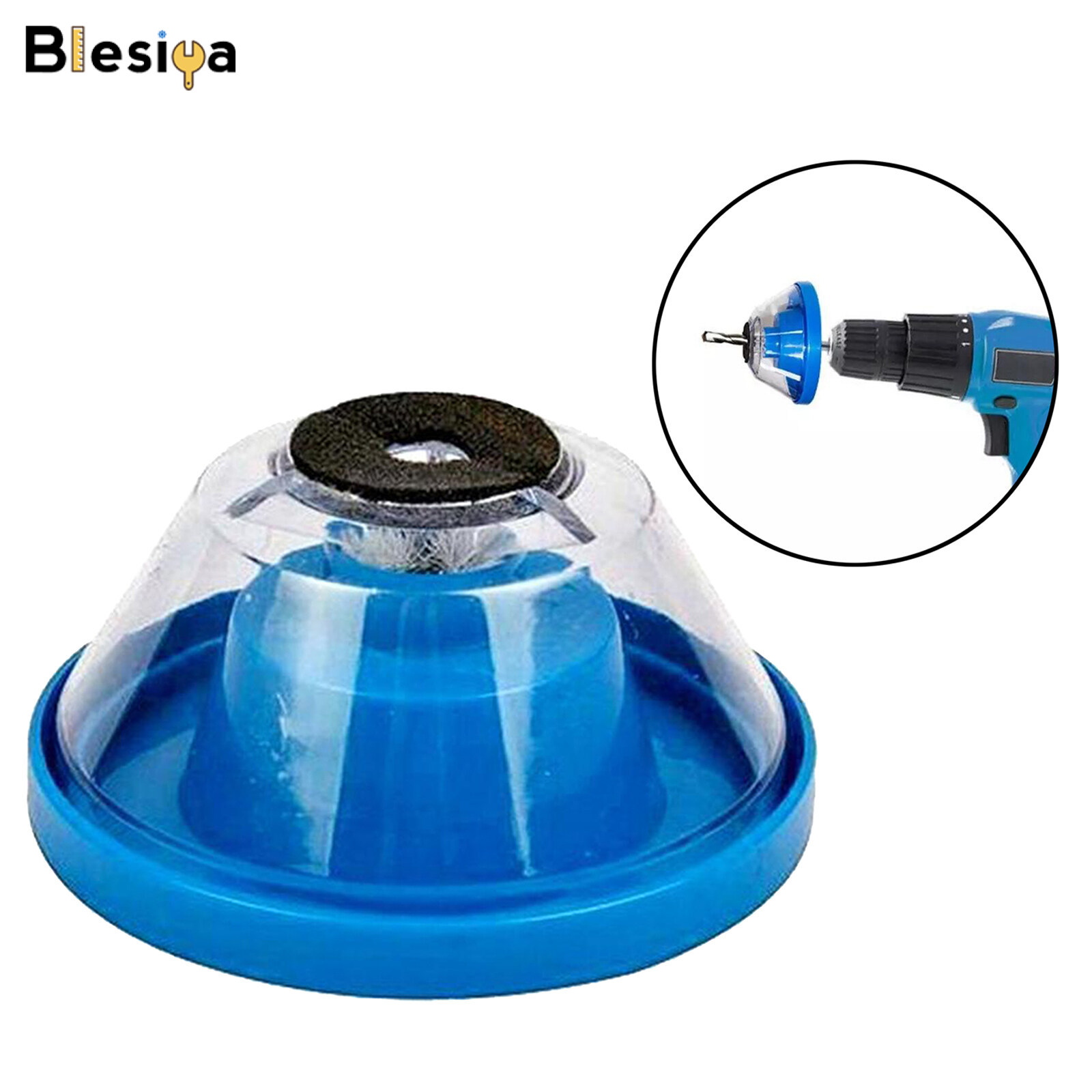 Blesiya Electric Drill Dust Cover Collector Household Must-Have Accessory