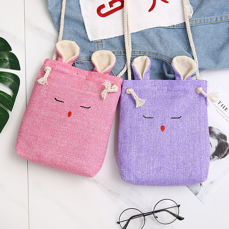 Túi Thỏ Vải Bố xinh Xắn