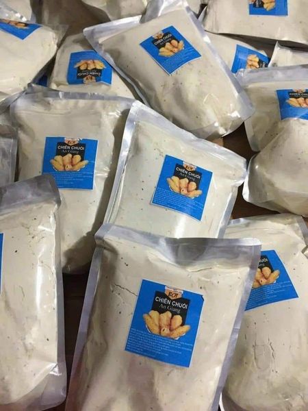 Bột làm bánh chuối chiên giòn ngon